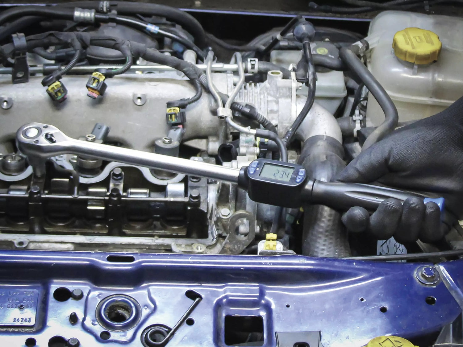 BGS 950 Digitaler Drehmomentschlüssel Meßbereich 40-200Nm Abtrieb Außenvierkant 12,5mm (1/2")