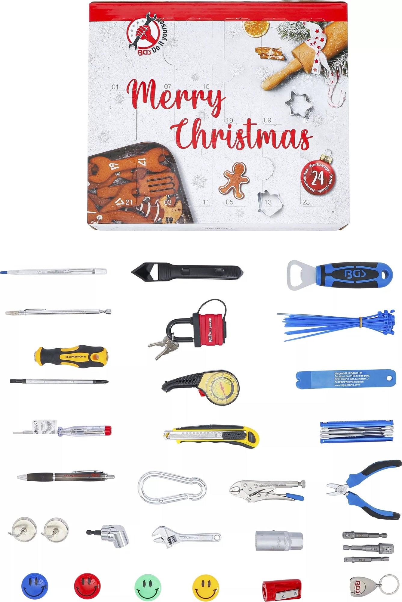 BGS 95000 Werkzeug Adventskalender Advent Kalender