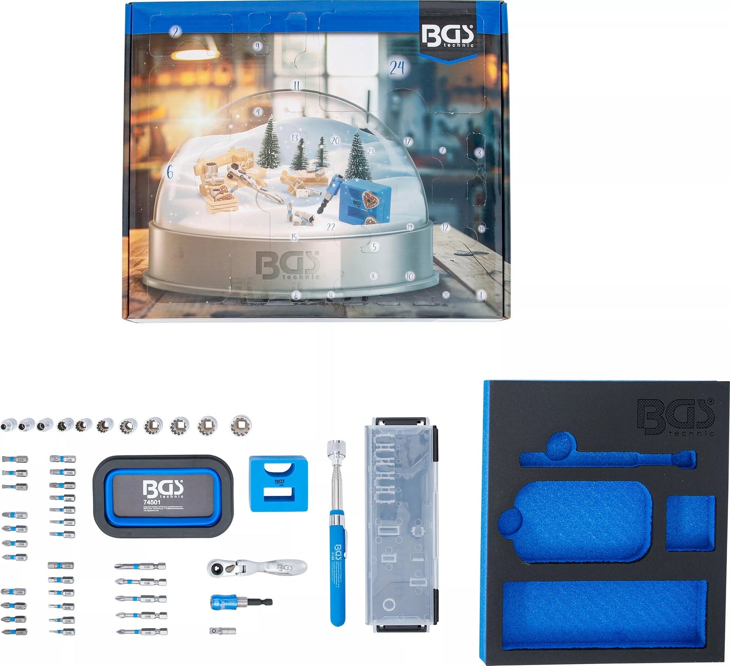 BGS 95010 Werkzeug Adventskalender Advent Kalender