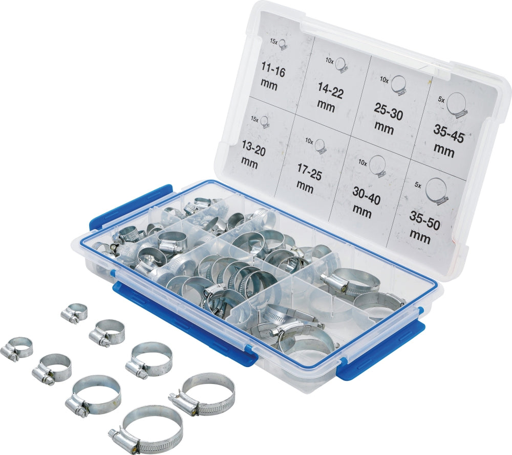 BGS 9547 Sortiment Schlauchklemmen 80 teilig