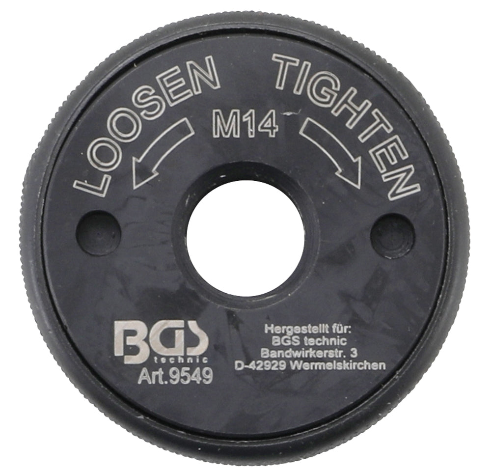BGS 9549 Schnellspannmutter M14 für Winkelschleifer