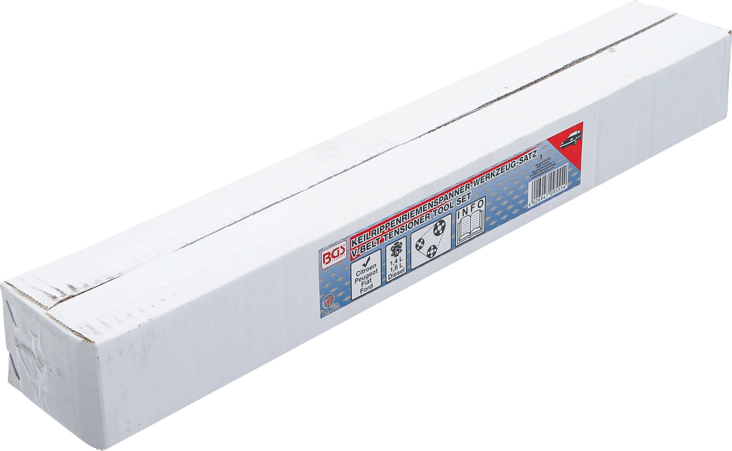 BGS 9555 Satz Werkzeug Keilrippenriemenspanner für Citroen Peugeot Fiat Ford 1.4L & 1.6L Diesel