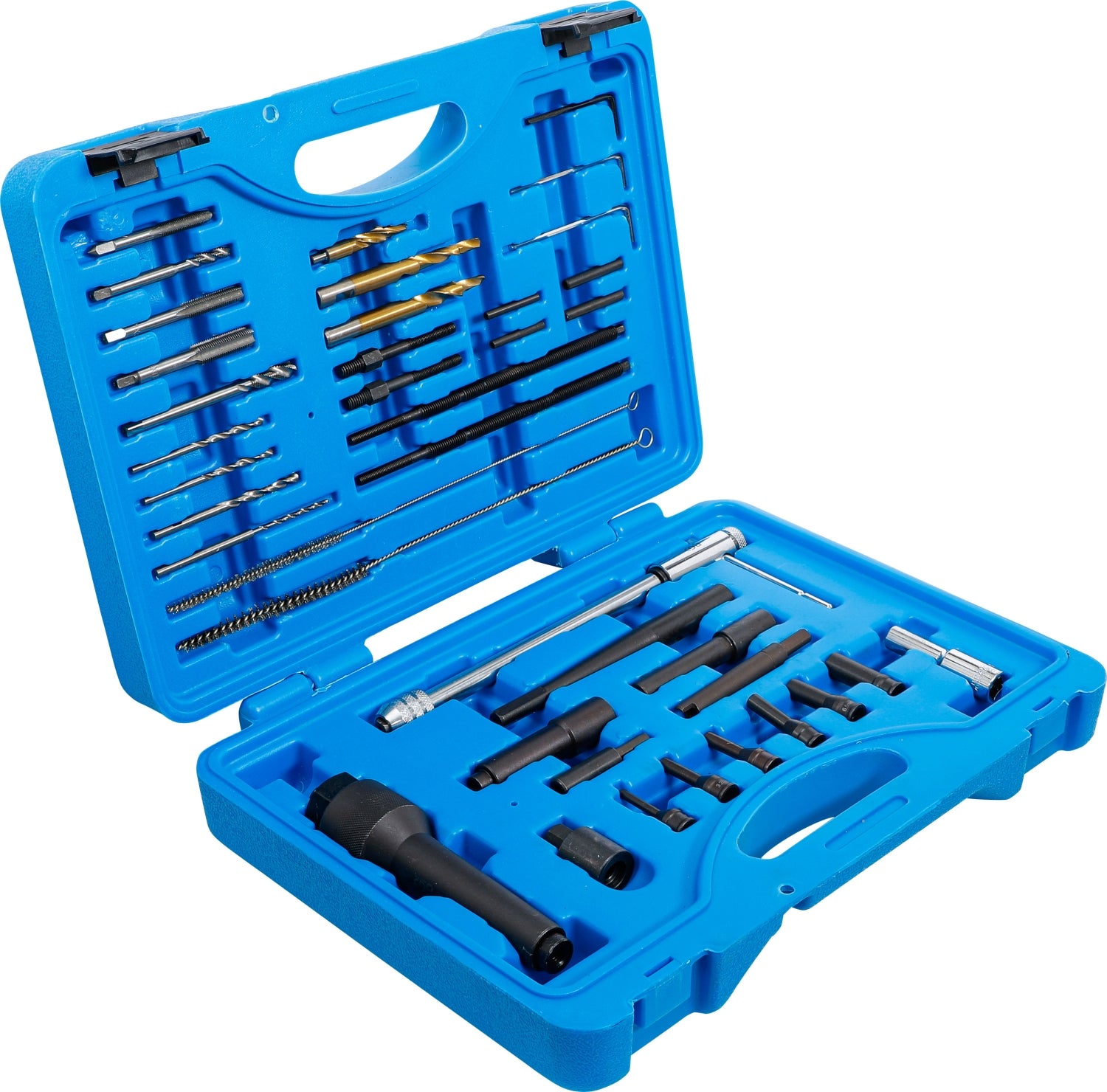 BGS 9565 Glühkerzen Werkzeug und Gewinde Reparatur Satz M8 M10 41 teilig