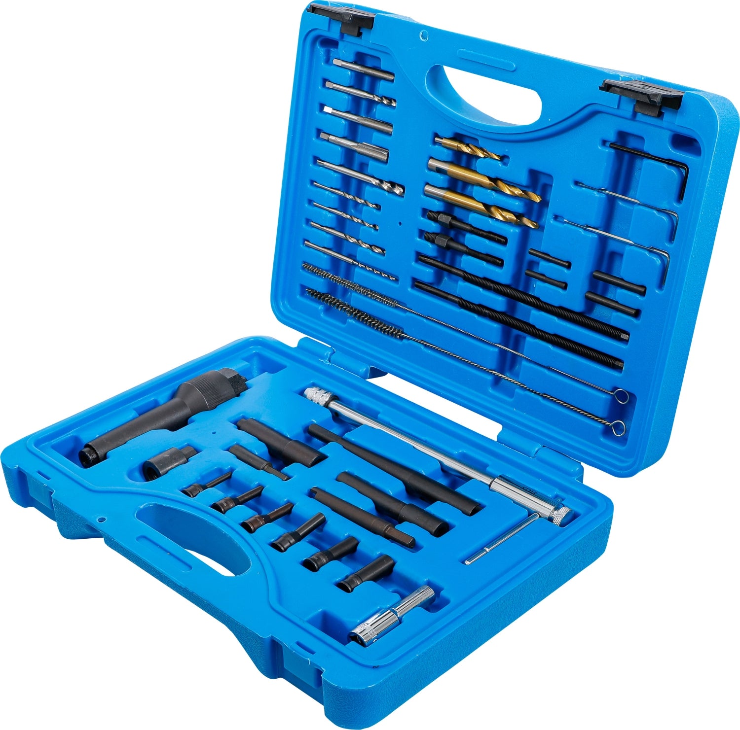 BGS 9565 Glühkerzen Werkzeug und Gewinde Reparatur Satz M8 M10 41 teilig