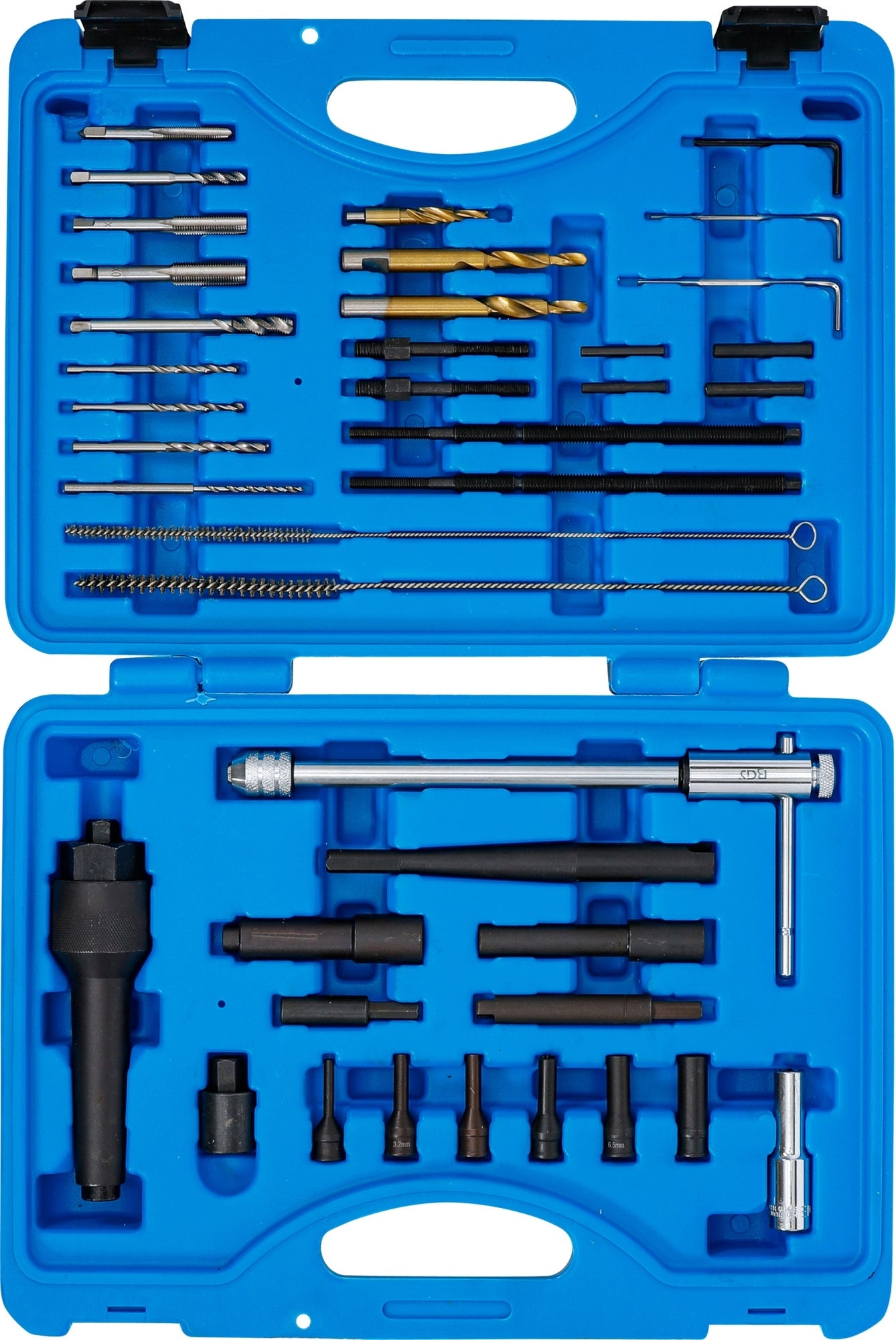 BGS 9565 Glühkerzen Werkzeug und Gewinde Reparatur Satz M8 M10 41 teilig