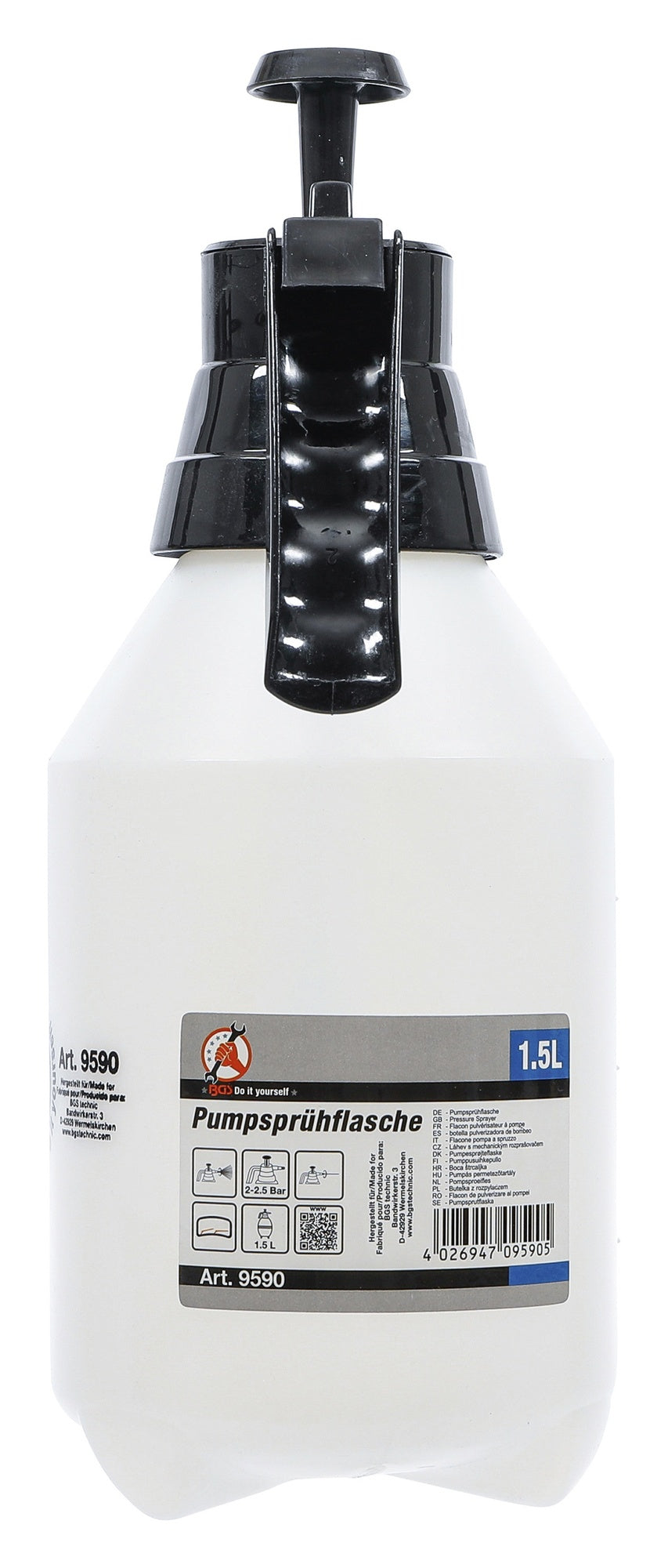 BGS 9590 Pumpsprühflasche Volumen 1,5 Liter