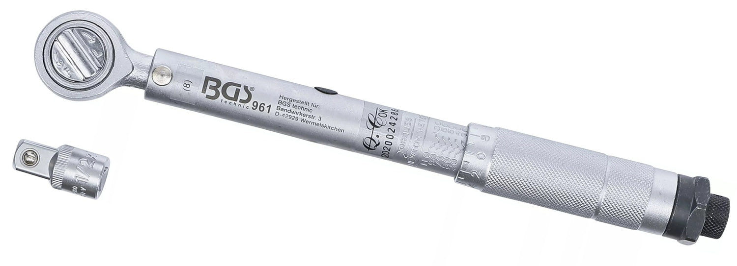 BGS 961 Drehmomentschlüssel Meßbereich 20-110Nm Abtrieb Außenvierkant 10mm (3/8")