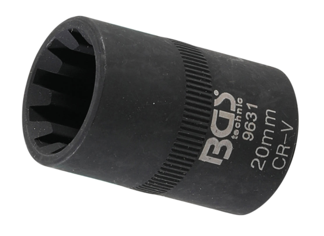 BGS 9631 Nuss 20mm 10-Kant für Bremssattel Audi Q7, S8, Porsche Macan, Cayenne, Cayman