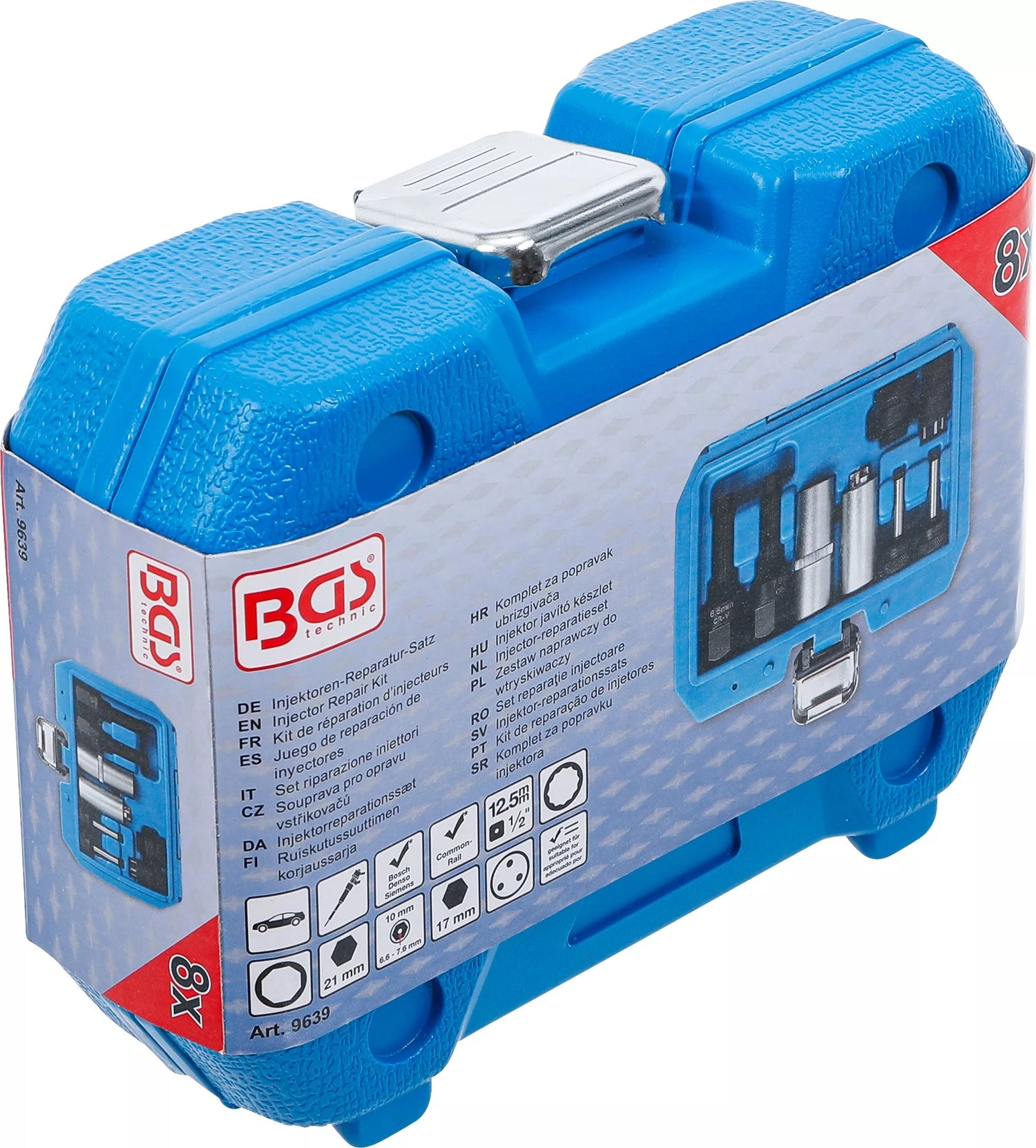 BGS 9639 Injektoren Reparatursatz für Common-Rail 8 teilig