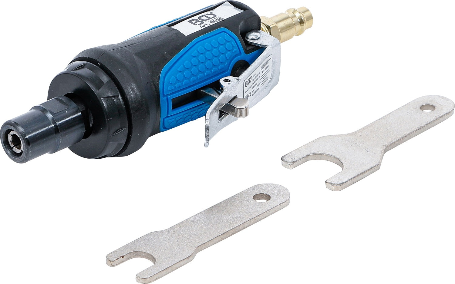 BGS 9656 Druckluft Stabschleifer extra kurz 120mm