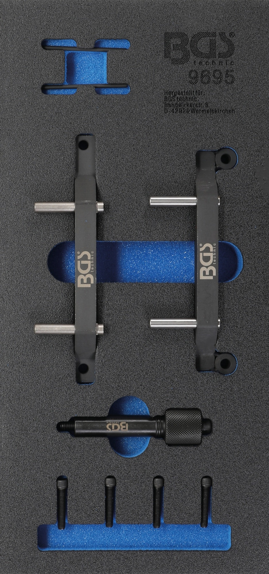 BGS 9695 Satz Einstellwerkzeug für Motor Jeep 3.0L V6 Diesel, 9-teilig