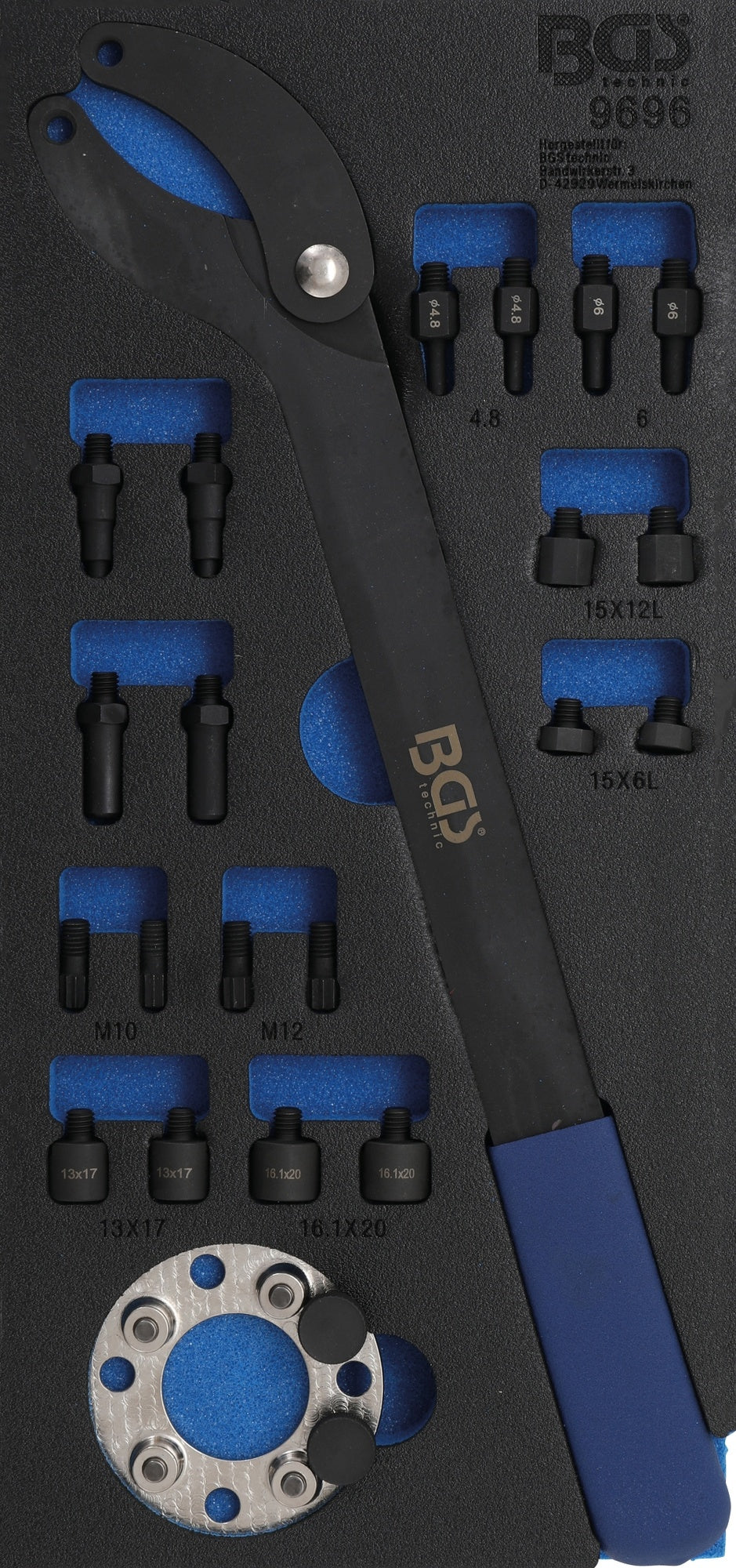 BGS 9696 Satz Gegenhaltewerkzeug für Nockenwellen VAG