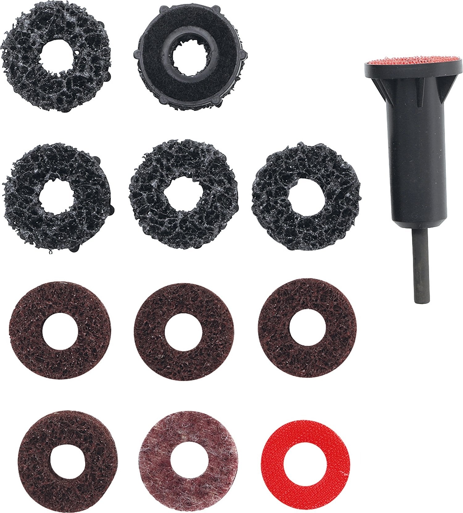 BGS 9736 Satz Radnabenschleifer für Stehbolzen und Radmutternbolzen