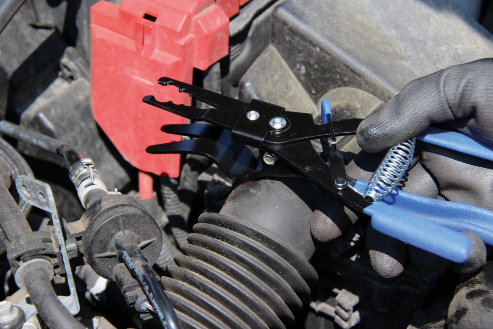 BGS 9737 Schlauchabstreifzange / Zange zum Trennen von Schlauchverbindungen arretierbar 202mm