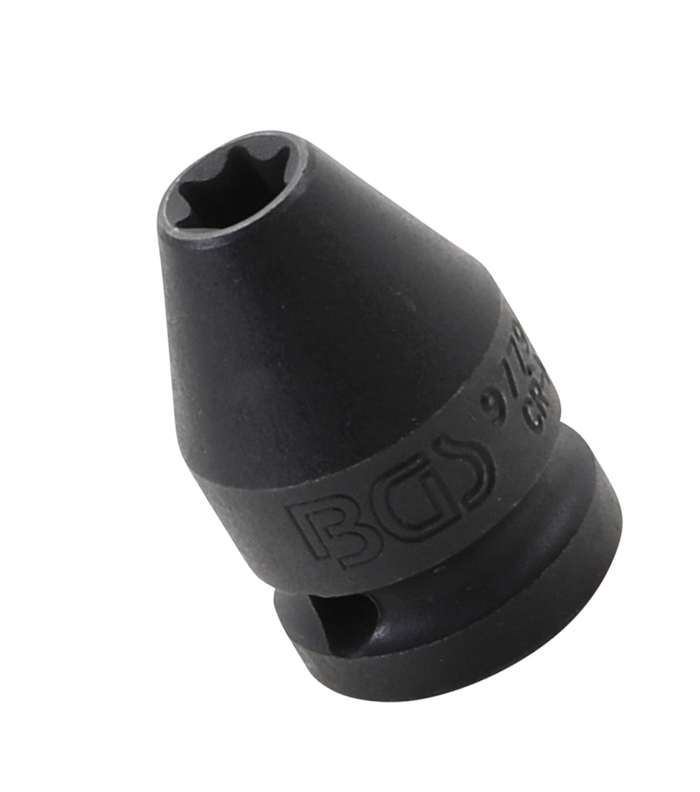 BGS 9779-10 Impact Nuss / Krafteinsatz E-Profil SW E10 Antrieb 12,5mm (1/2") für Schlagschrauber geeignet