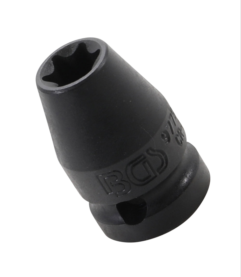BGS 9779-14 Impact Nuss / Krafteinsatz E-Profil SW E14 Antrieb 12,5mm (1/2") für Schlagschrauber geeignet