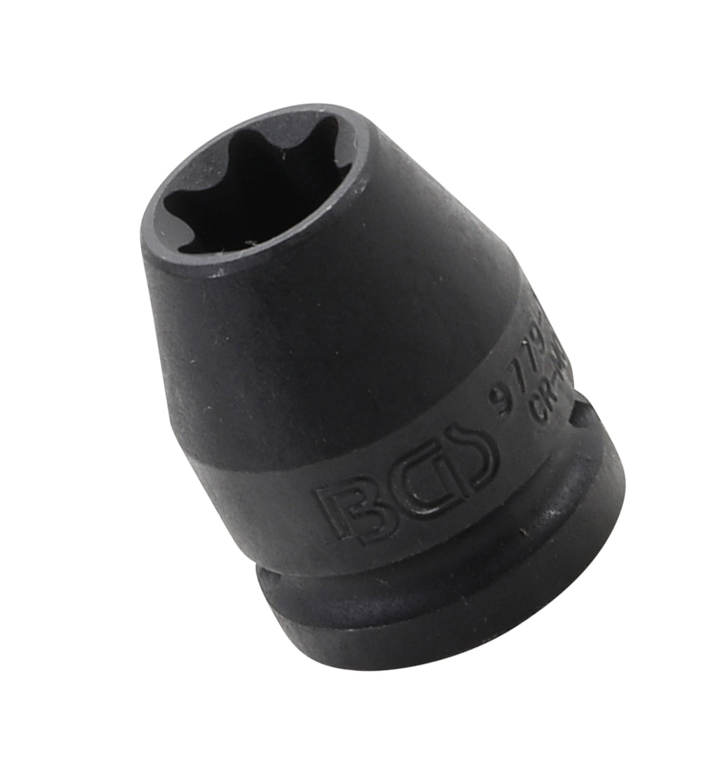 BGS 9779-18 Impact Nuss / Krafteinsatz E-Profil SW E18 Antrieb 12,5mm (1/2") für Schlagschrauber geeignet