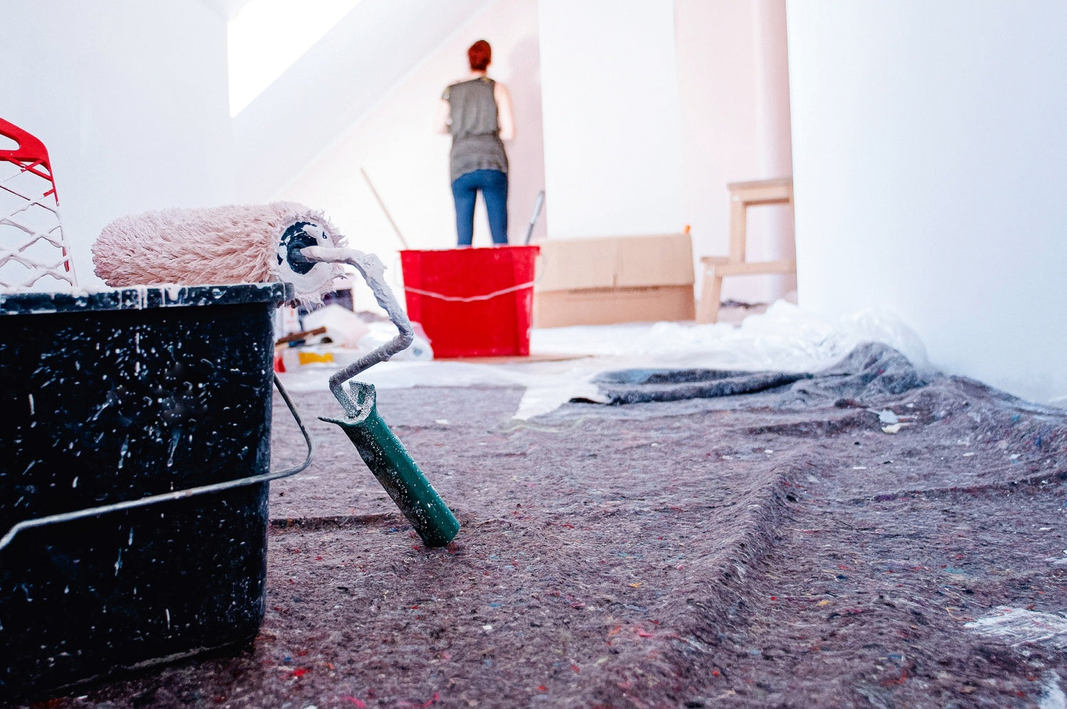 BGS DIY 9794-2-47000 Malerabdeckvlies gerollt 20 x 0,3m 3 Stück