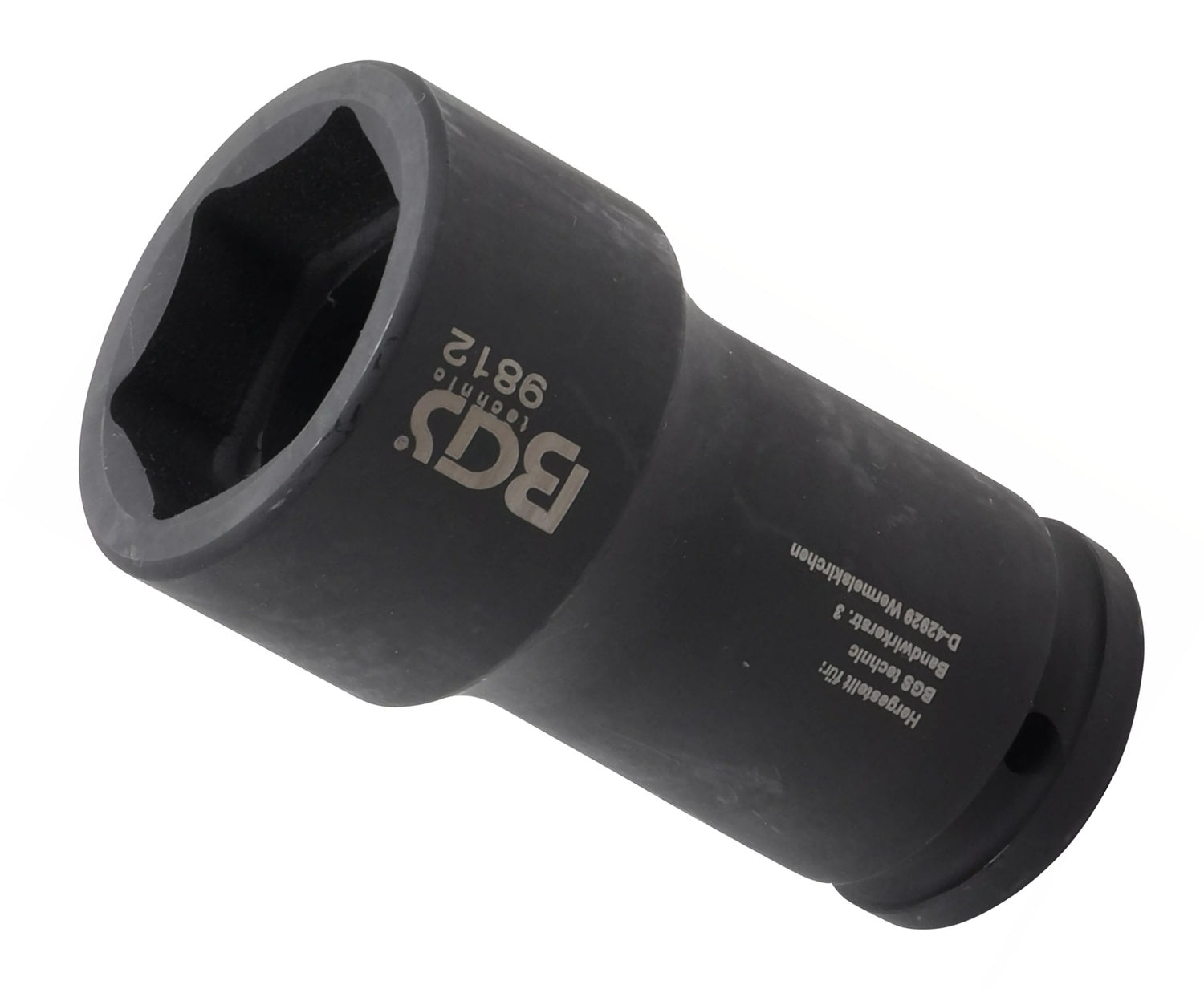 BGS 9812 Impact Nuss 38mm lang/tief Antrieb 20mm (3/4") für Schlagschrauber speziell FUSO / Mitsubishi