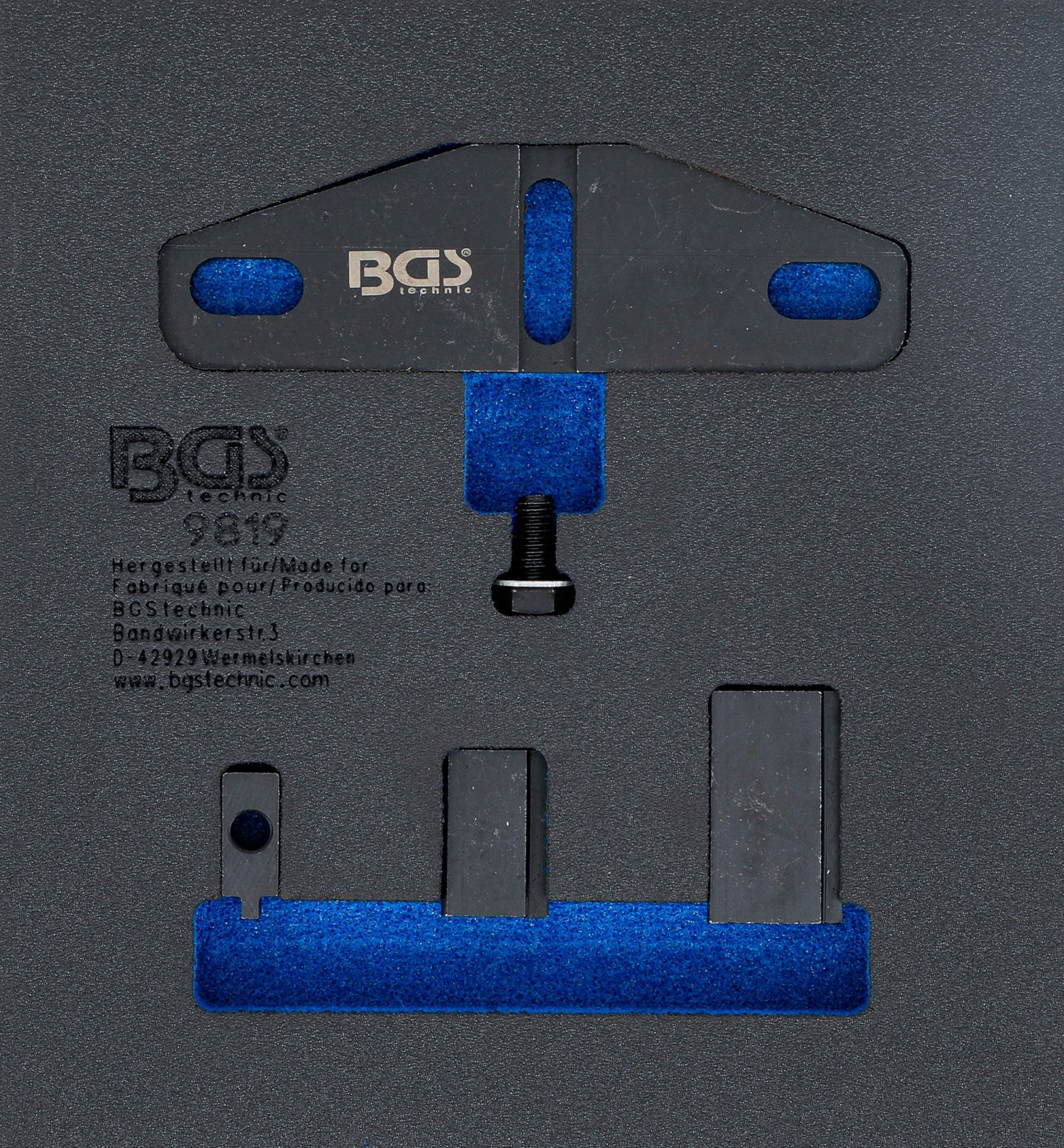 BGS 9819 Ford Arretierwerkzeug für Schwungrad für 1.5L, 1.6L, 2.0L, 2.2L Motoren