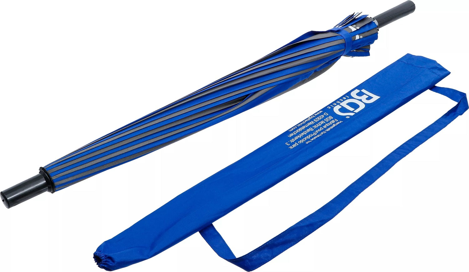 BGS 9828 Regenschirm mit BGS Logo Durchmesser Ø 110mm Stockschirm