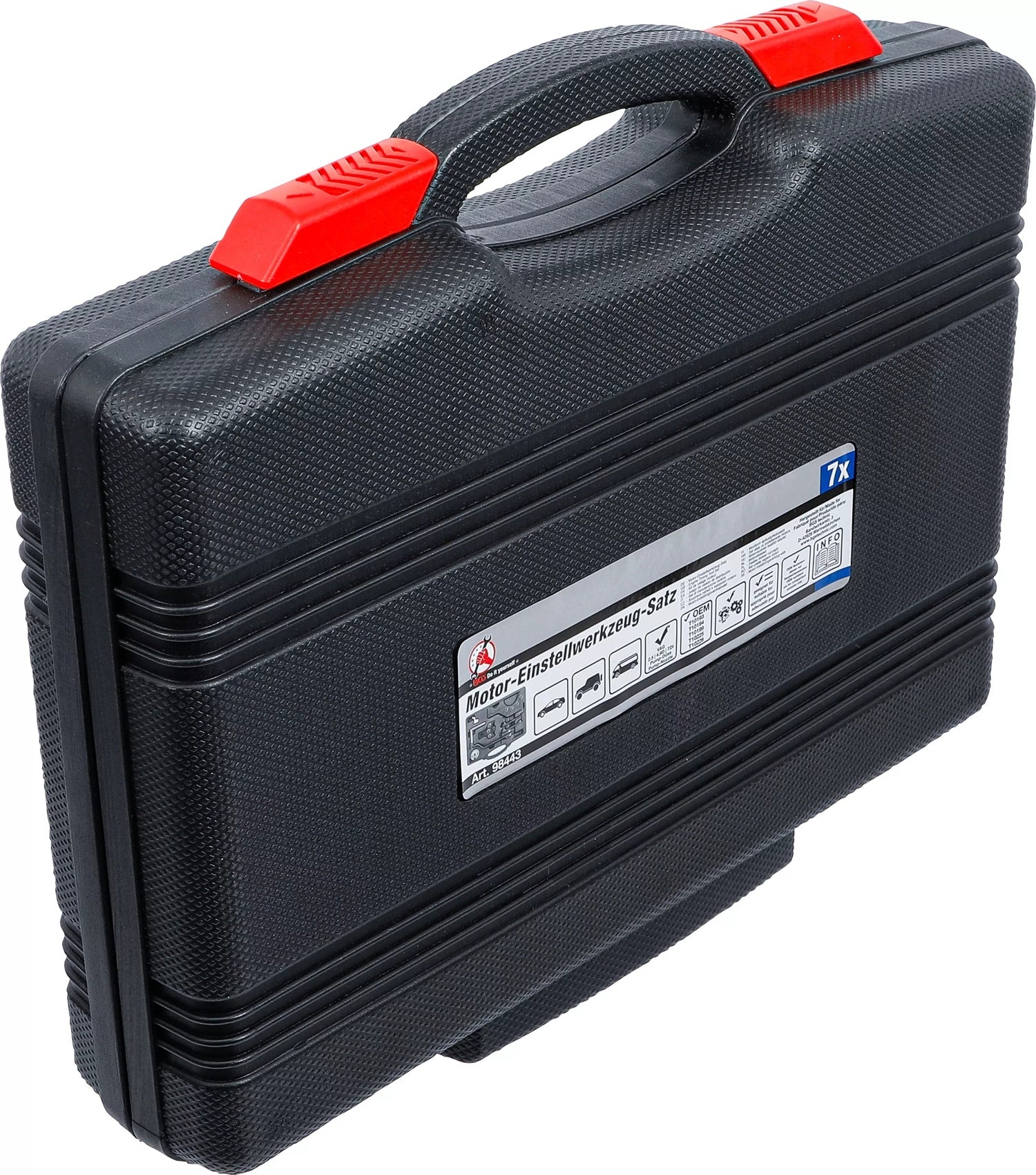 BGS DIY 98443 Satz Einstellwerkzeug für Motor VAG 2.5, 4.9D, TDI Pumpe-Düse