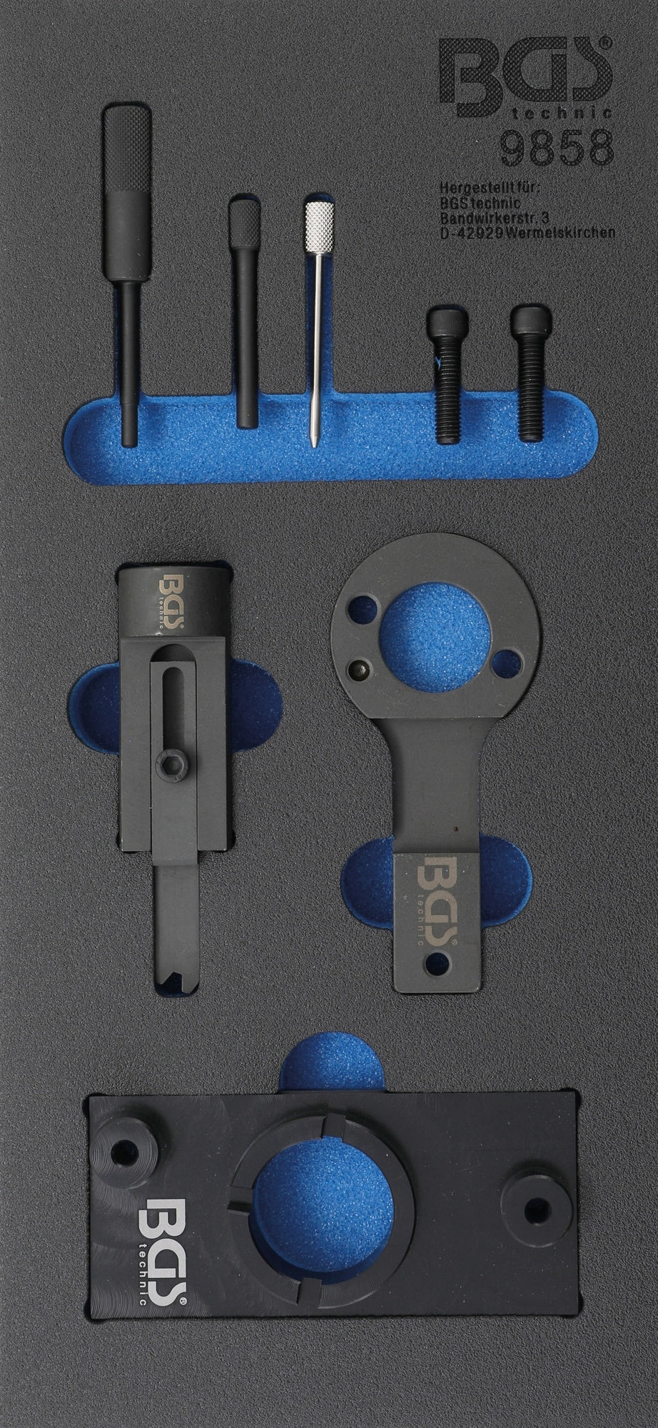 BGS 9858 Satz Einstellwerkzeug für Motor Opel (Vauxhall) 2.0L CDTi / EcoFLEX