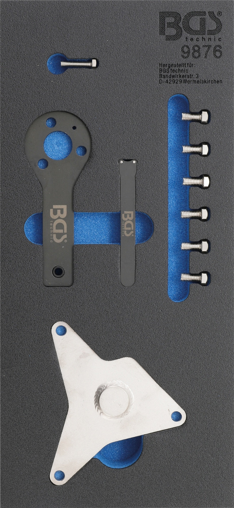 BGS 9876 Satz Einstellwerkzeug für Motor Alfa Romeo, Fiat 1.4L MultiAir