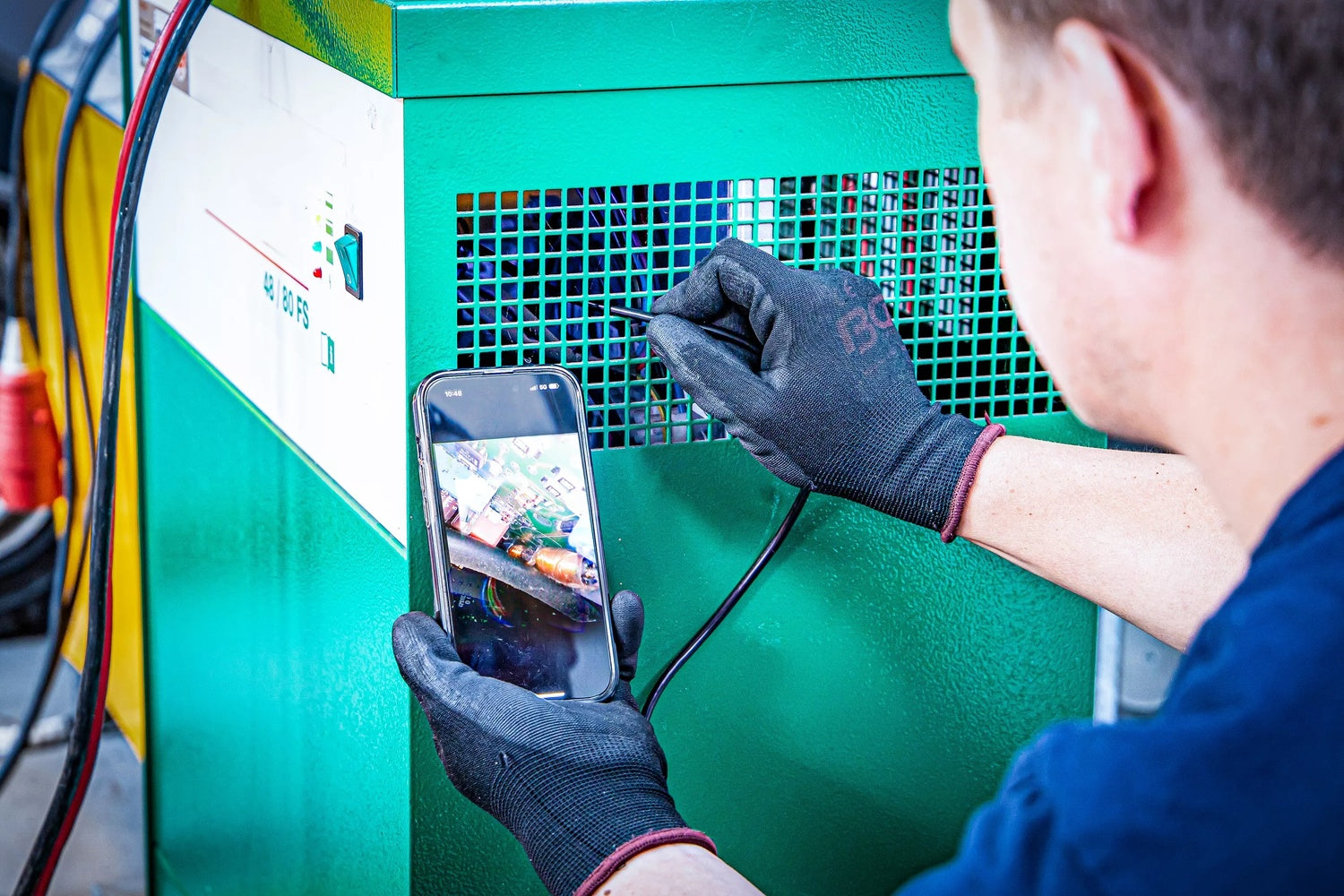 BGS 9889 WLAN Farb-Endoskop mit LED Beleuchtung