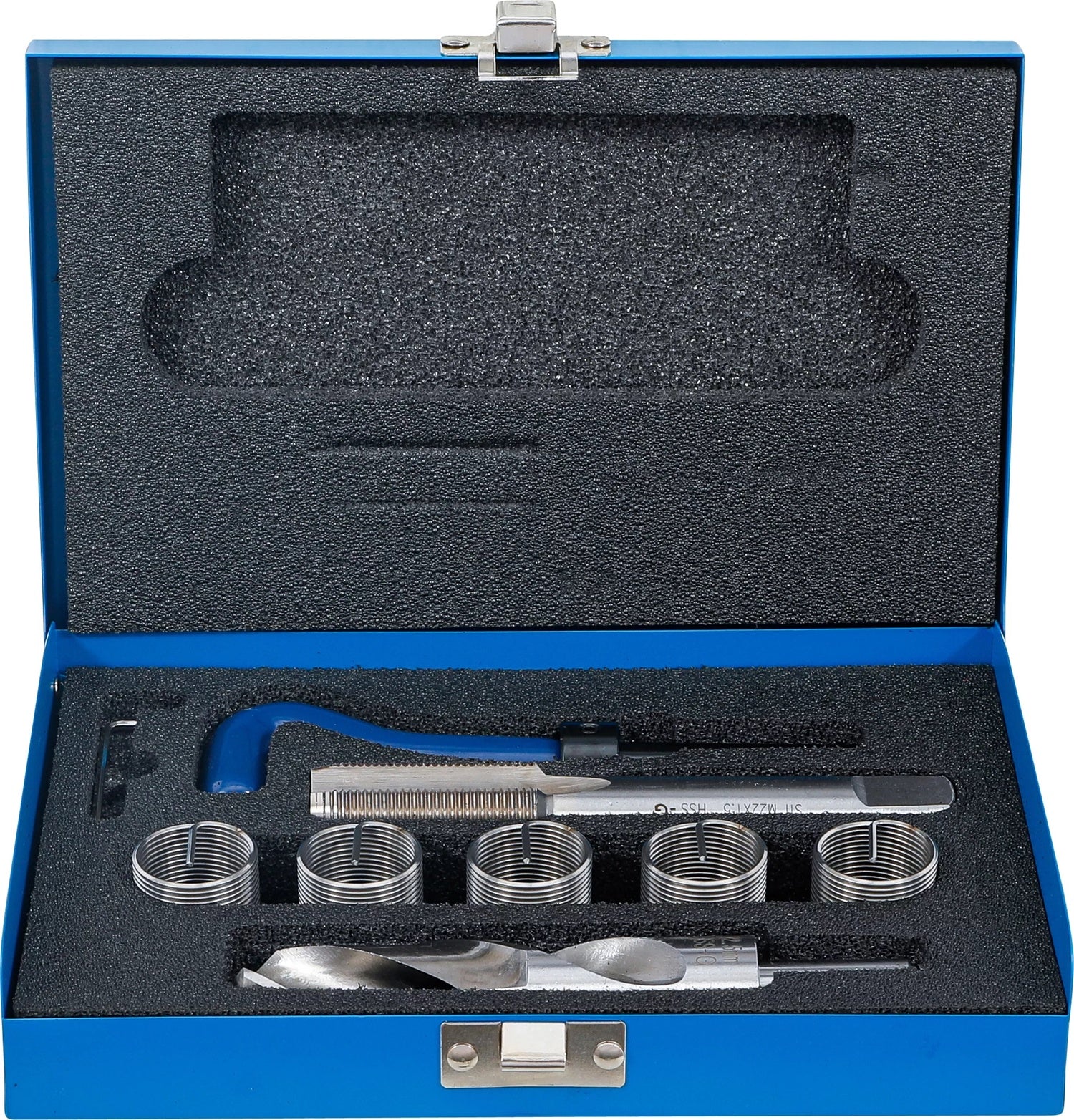 BGS 99439 Satz Gewinde Reparatur M22 x 1,5 9 teilig Gewindereparatur