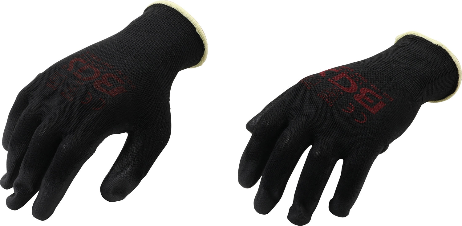 BGS 9947 Paar Mechaniker Handschuhe schwarz Größe 8 (M)