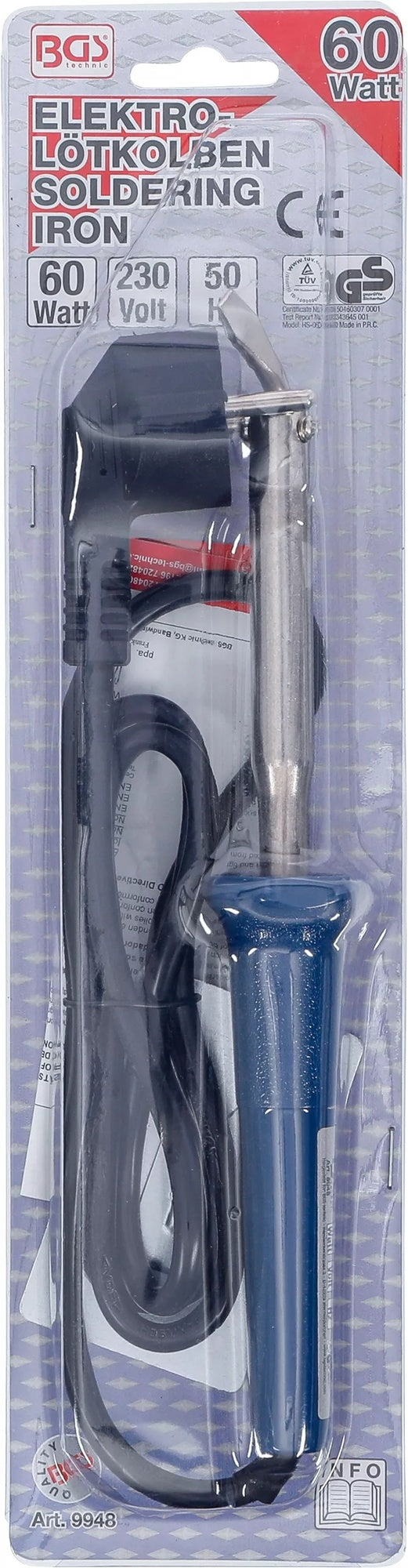 BGS 9948 Elektro Lötkolben 60 Watt Leistung