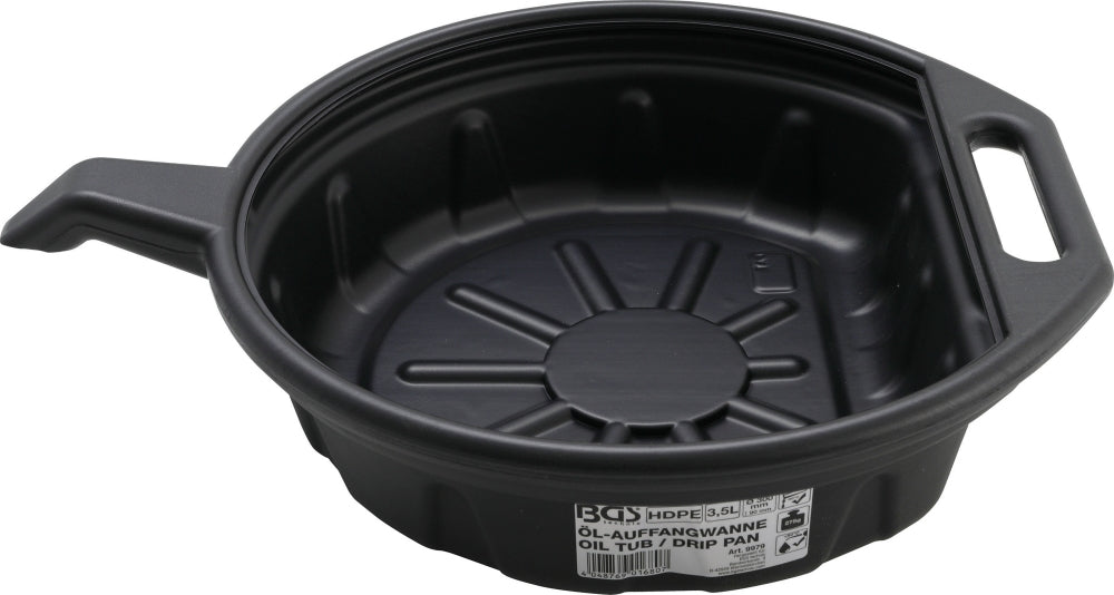 BGS 9979 Ölauffangwanne 3,5 Liter mit Ausgießer für Ölwechsel
