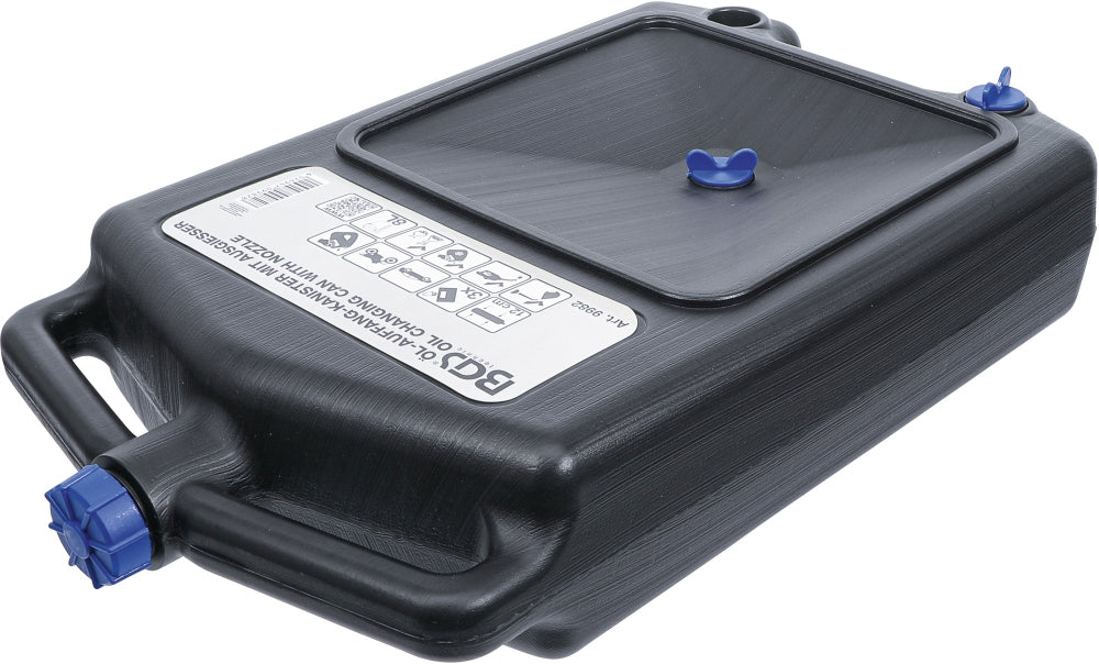 BGS 9982 Auffangkanister 8 Liter Ölauffangkanister mit Ausgießer