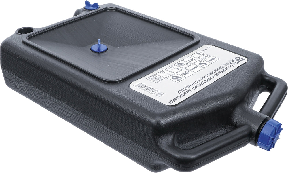 BGS 9982 Auffangkanister 8 Liter Ölauffangkanister mit Ausgießer