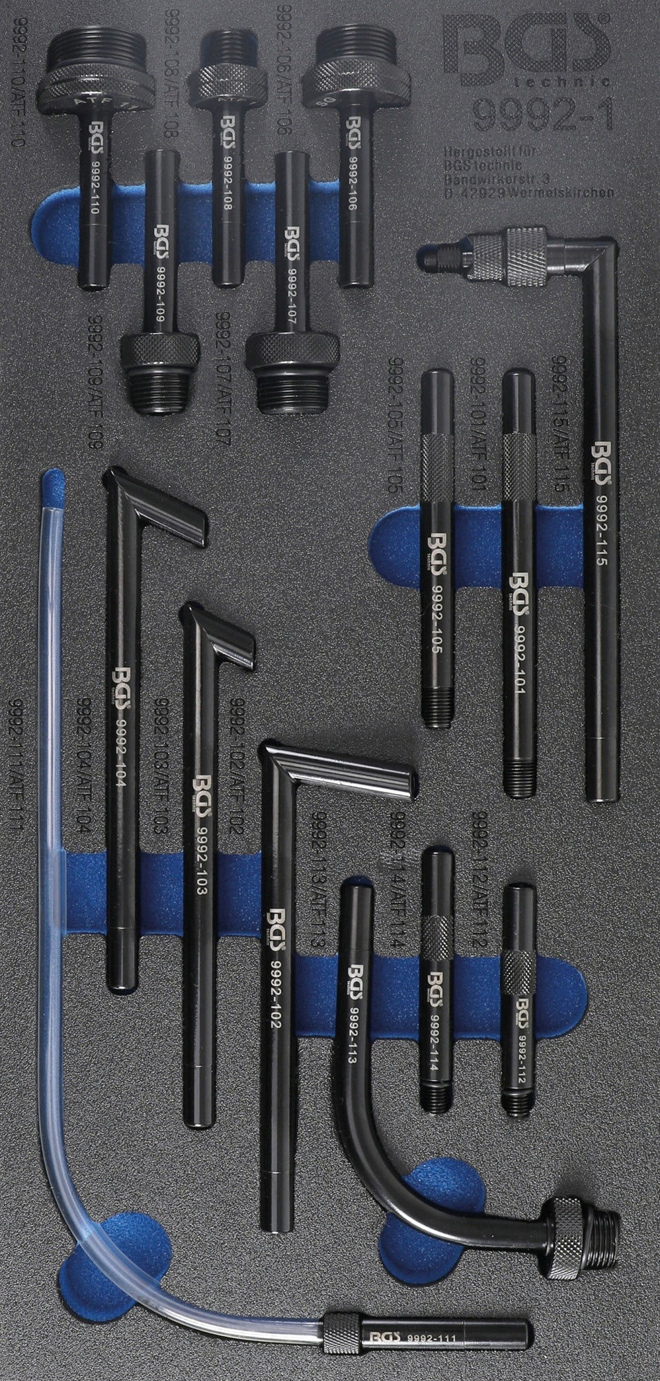 BGS 9992-1 Satz Befülladapter für Schaltgetriebe Automatikgetriebe DSG-Getriebe