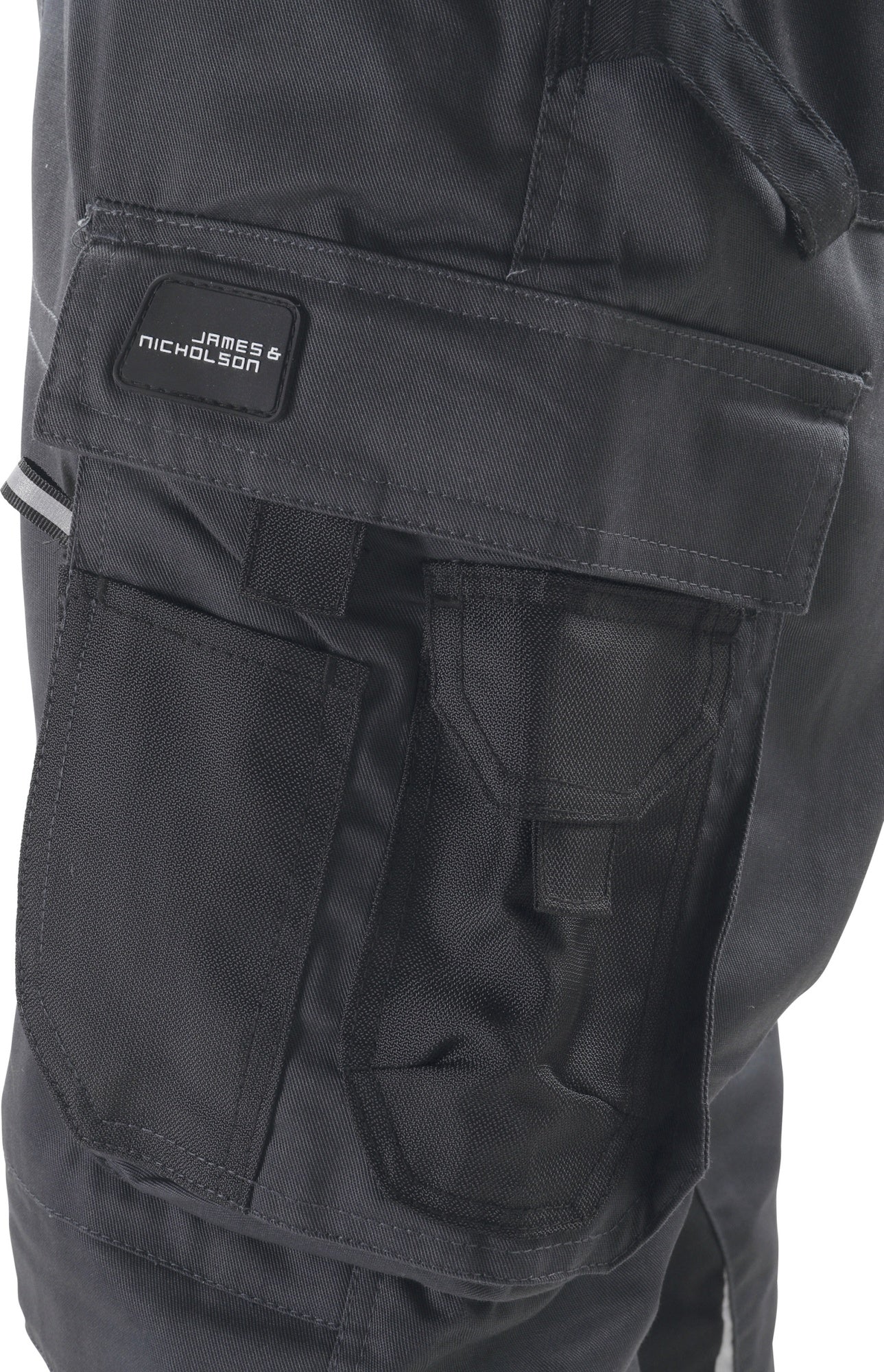 BGS 90063 Arbeitshose lang Knieschoner Reflektoren Größe 50 BGS Logo