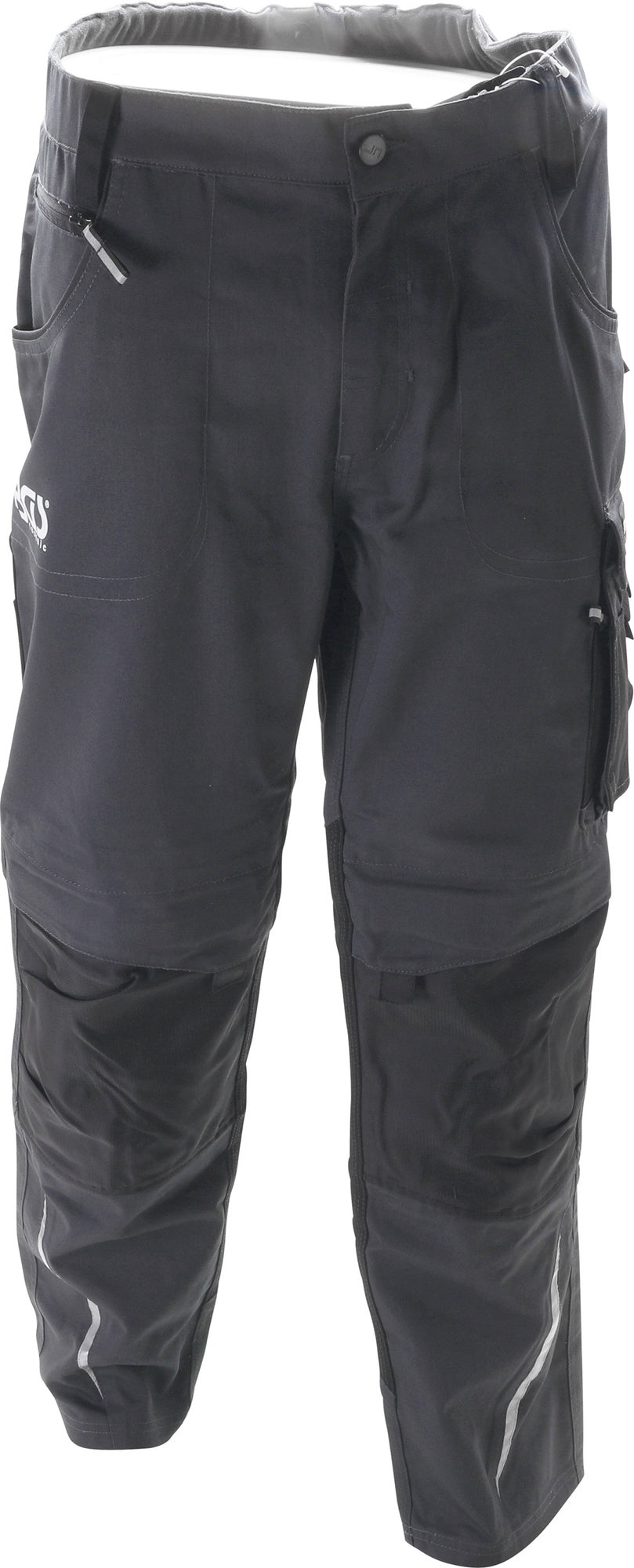 BGS 90065 Arbeitshose lang Knieschoner Reflektoren Größe 54 BGS Logo