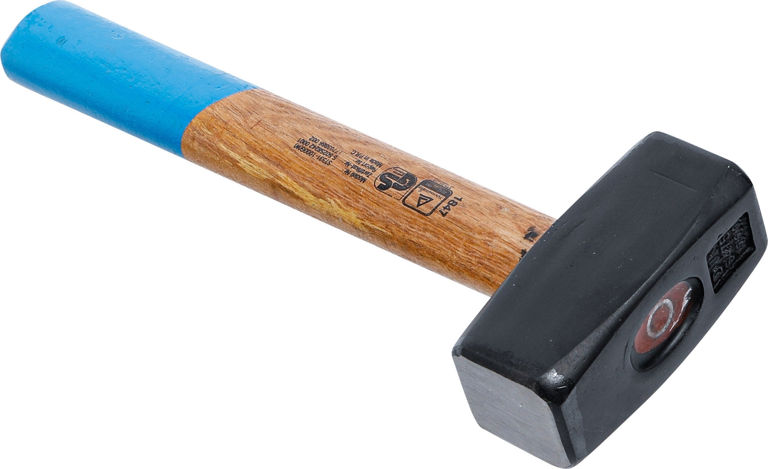 BGS DIY 1847 Fäustel Holzstil DIN 6475 Kopfgewicht 1000g