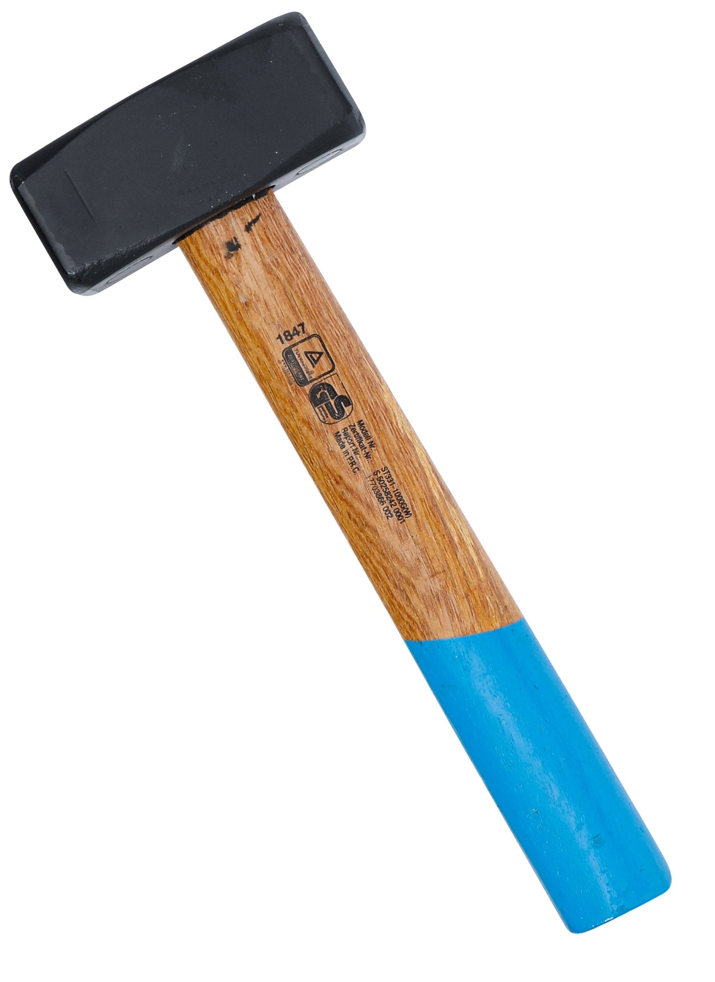 BGS DIY 1847 Fäustel Holzstil DIN 6475 Kopfgewicht 1000g