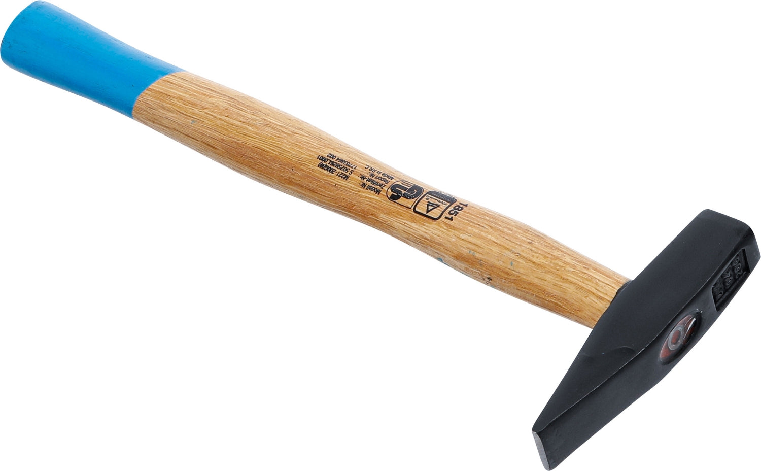 BGS DIY 1851 Schlosserhammer Holzstil DIN 1041 Kopfgewicht 200g