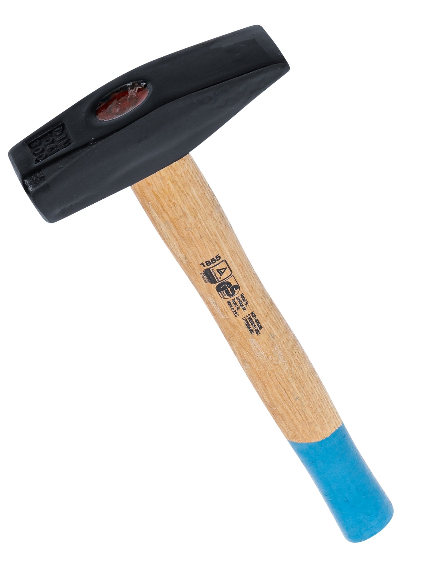 BGS DIY 1855 Schlosserhammer Holzstil DIN 1041 Kopfgewicht 800g