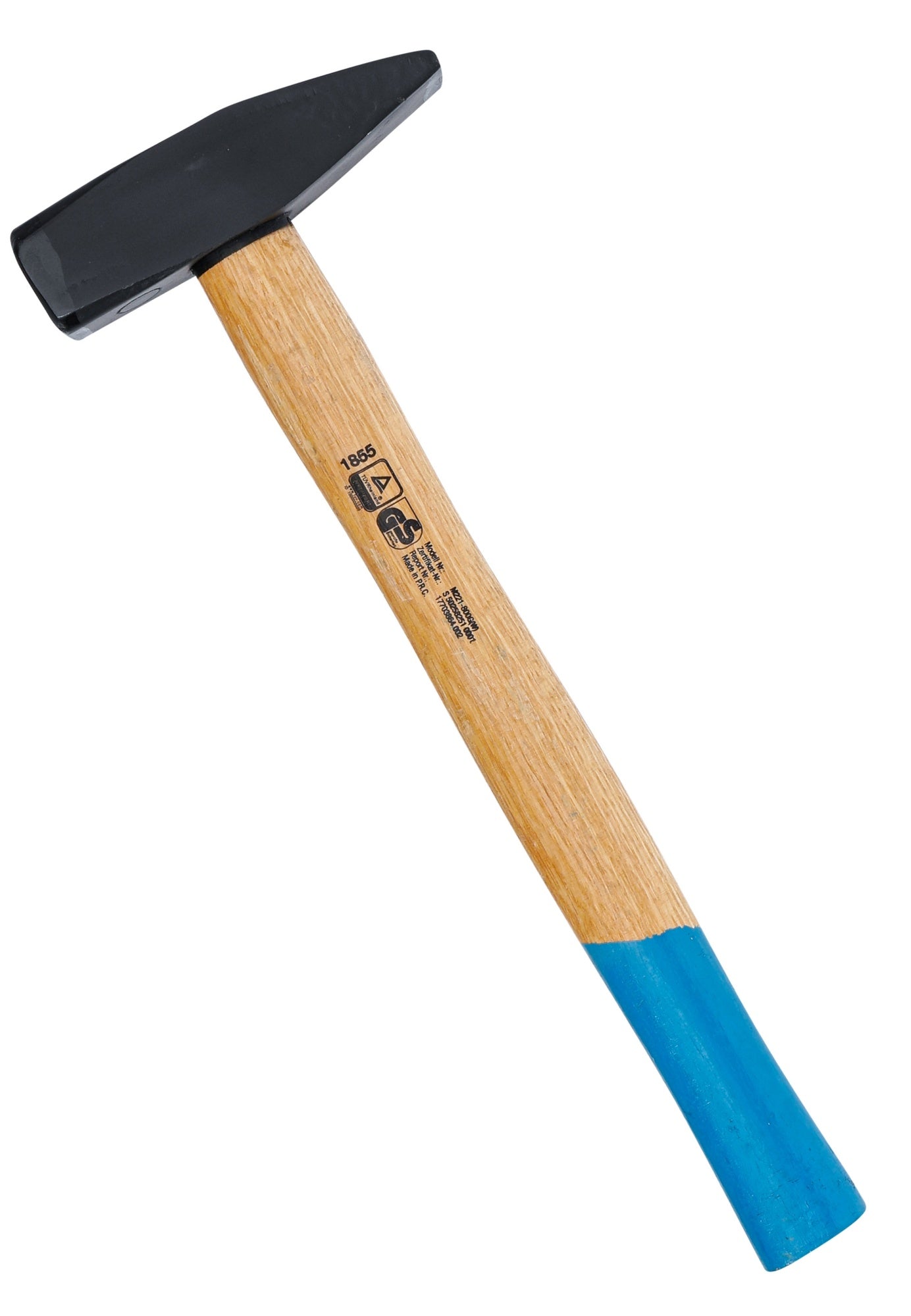 BGS DIY 1855 Schlosserhammer Holzstil DIN 1041 Kopfgewicht 800g