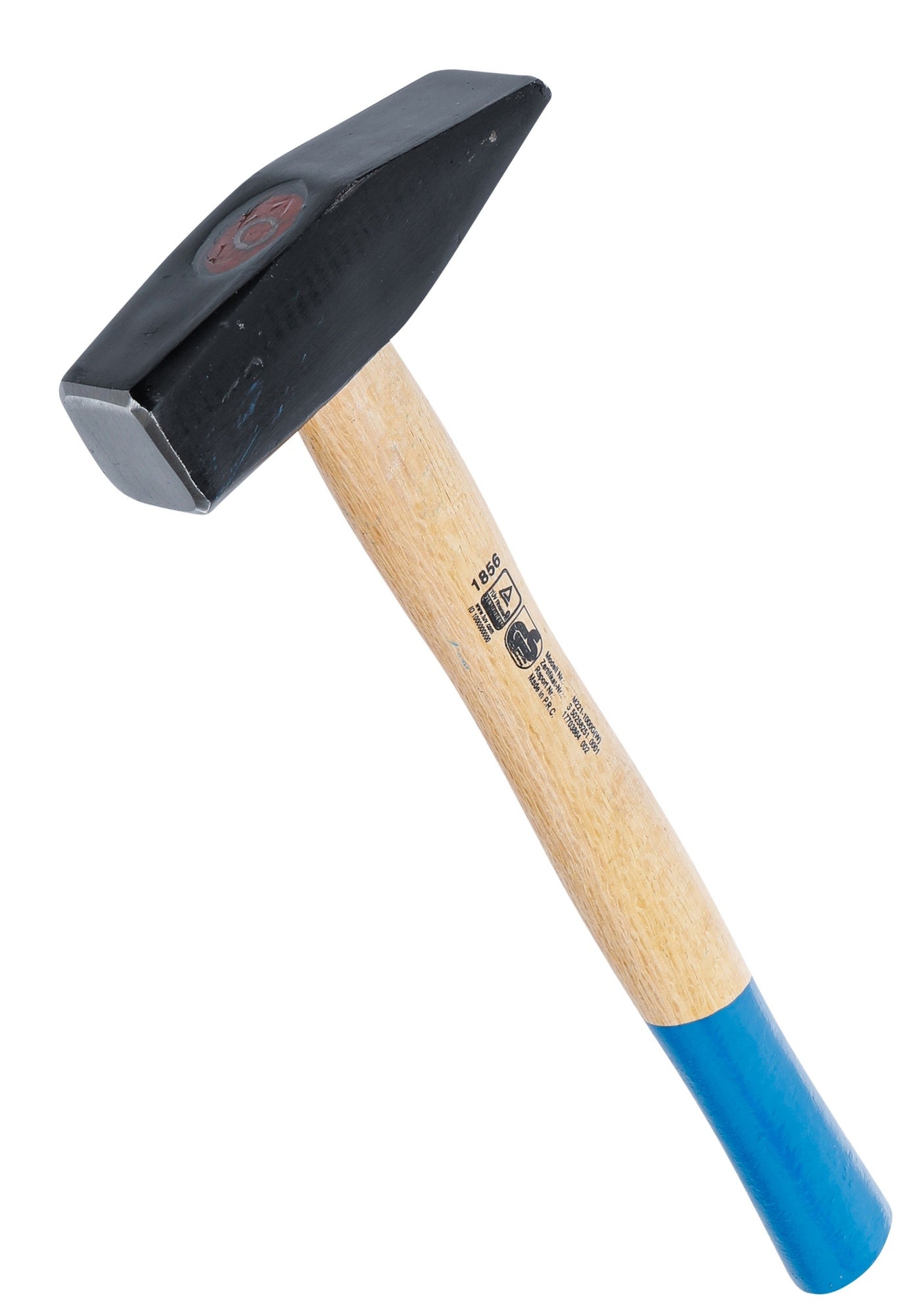 BGS DIY 1856 Schlosserhammer Holzstil DIN 1041 Kopfgewicht 1000g