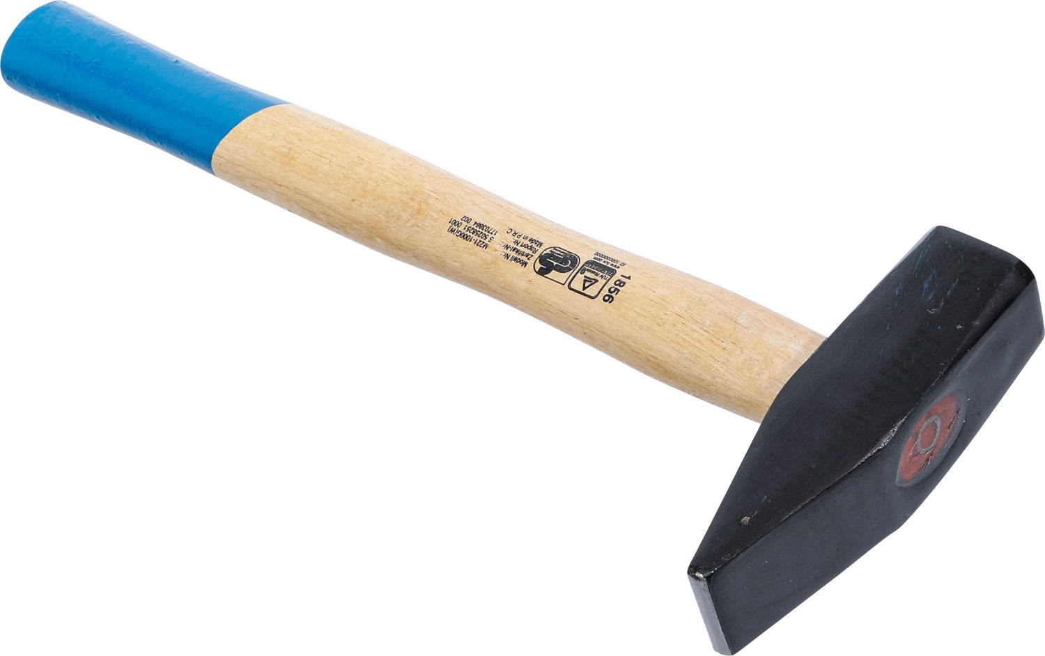 BGS DIY 1856 Schlosserhammer Holzstil DIN 1041 Kopfgewicht 1000g