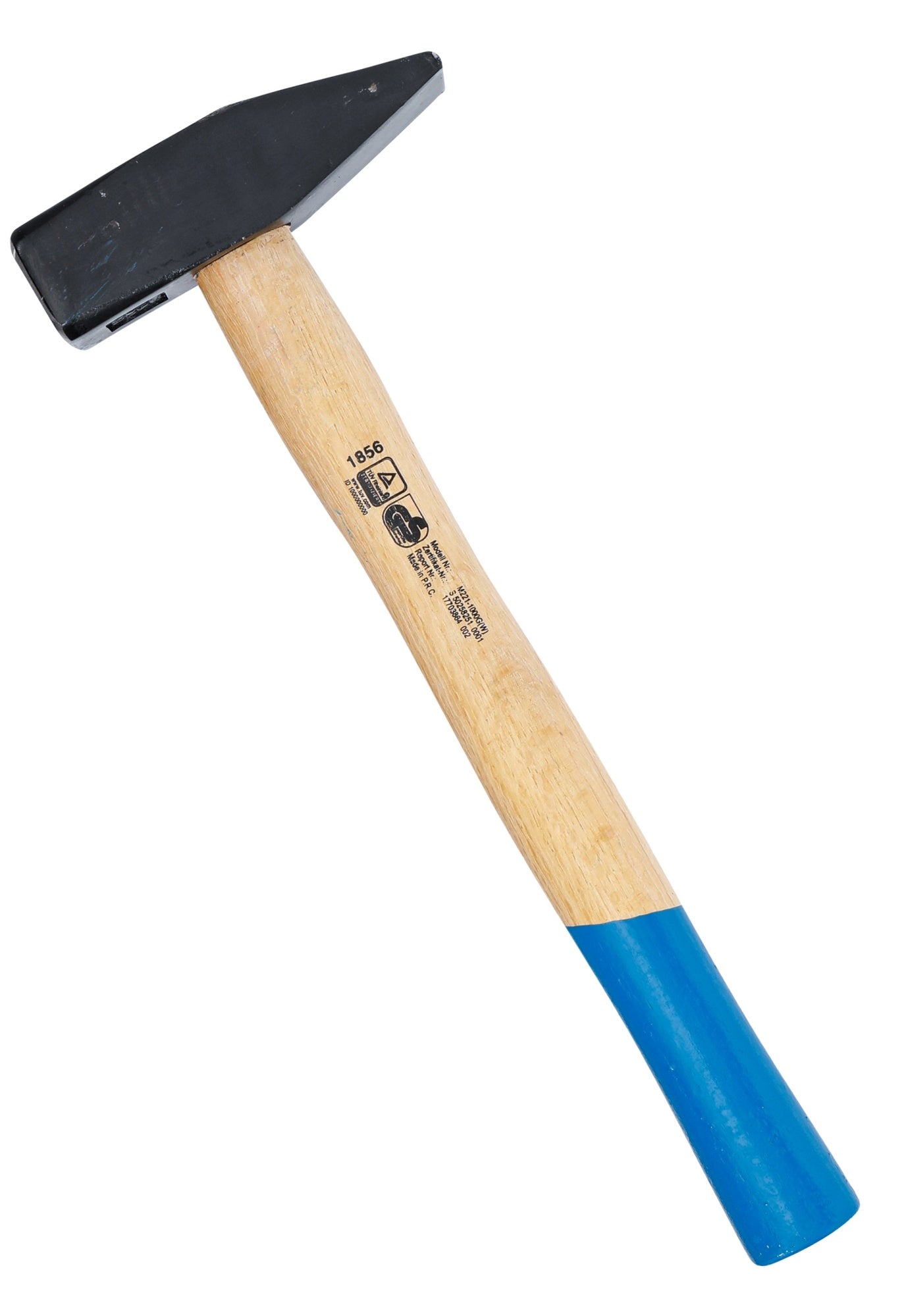 BGS DIY 1856 Schlosserhammer Holzstil DIN 1041 Kopfgewicht 1000g