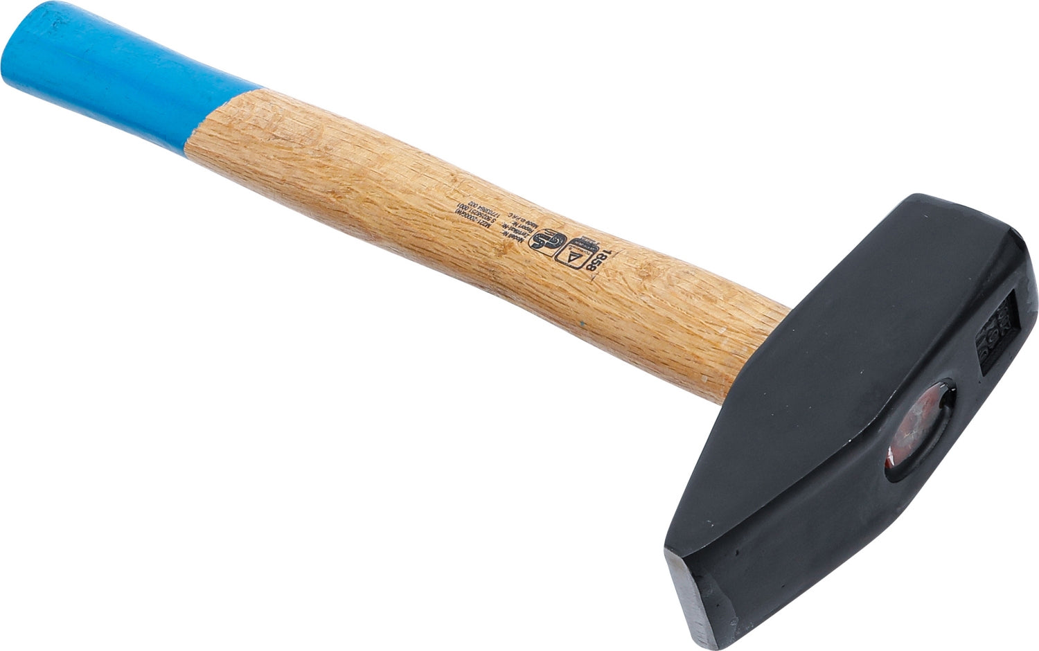 BGS DIY 1858 Schlosserhammer Holzstil DIN 1041 Kopfgewicht 2000g
