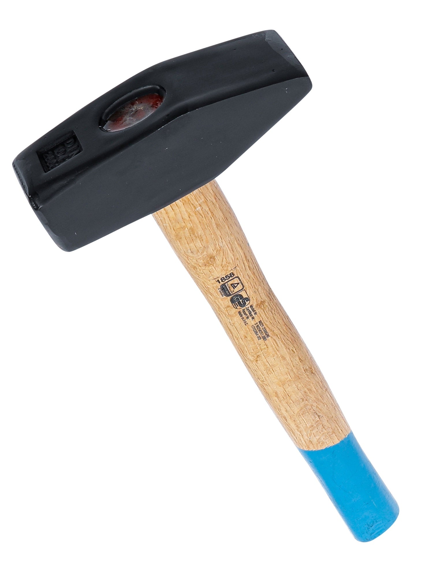 BGS DIY 1858 Schlosserhammer Holzstil DIN 1041 Kopfgewicht 2000g