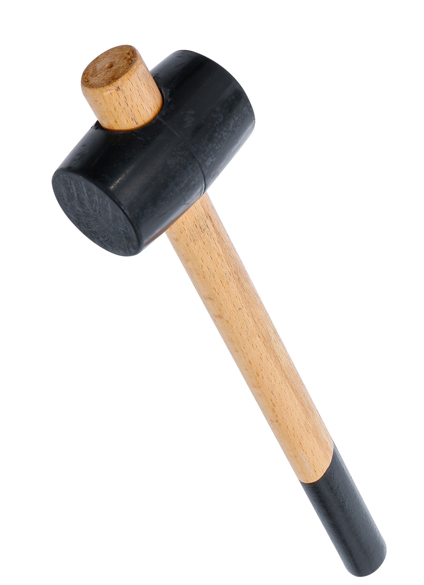 BGS DIY 1860 Gummihammer Holzstil Kopf-Ø 55mm Kopfgewicht 250g
