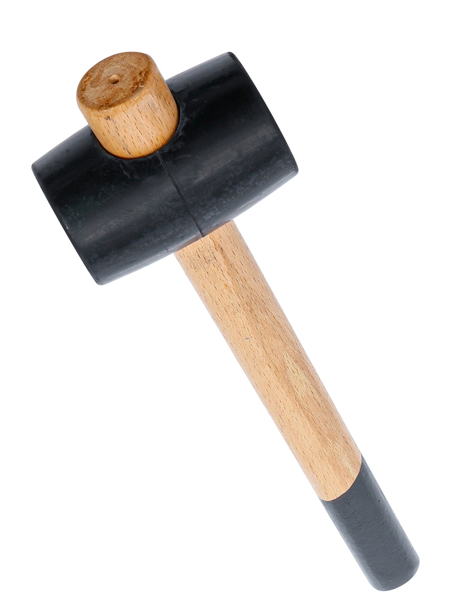 BGS DIY 1860 Gummihammer Holzstil Kopf-Ø 55mm Kopfgewicht 250g